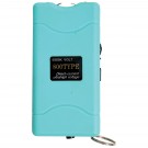 Aqua Pulse Rechargeable Stun Gun with Light - Turquoise