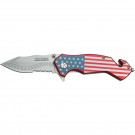 4.5" United States of America Flag Knife