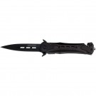 Rescue Speedster Assisted Opening Knife - Black