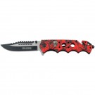 Skull Camo Tac Force-Red