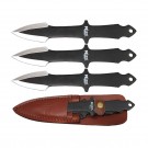 8" Spearhead 3 Piece Throwing Knife Set