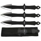 9" Spearhead 3 Piece Throwing Knife Set