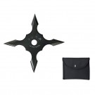 4 Point Throwing Star - Black