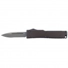 IN-AND-OUT Automatic Knife with Front Button - Gray