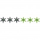 Zombie 6 Point Throwing Stars