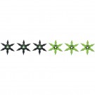 Zombie 6 Point Throwing Stars